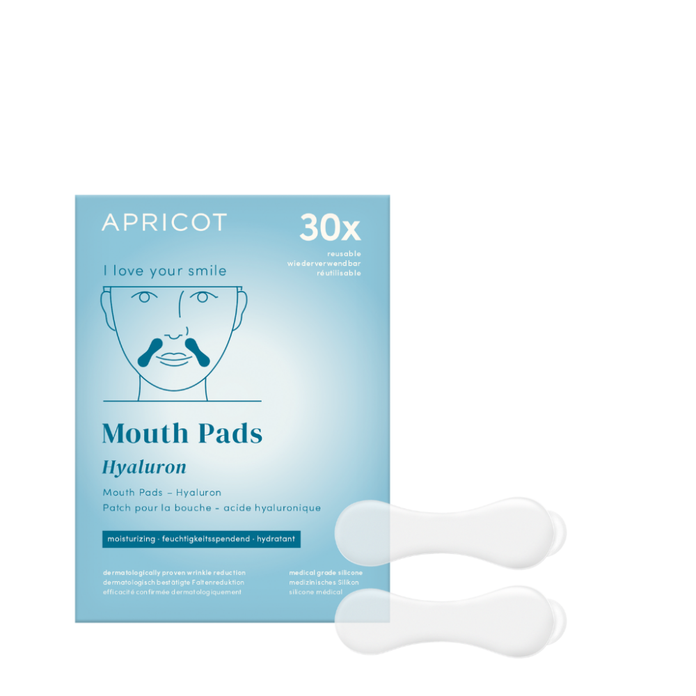 APRICOT Mund Pads mit Hyaluron "I love your smile" · 30 Behandlungen