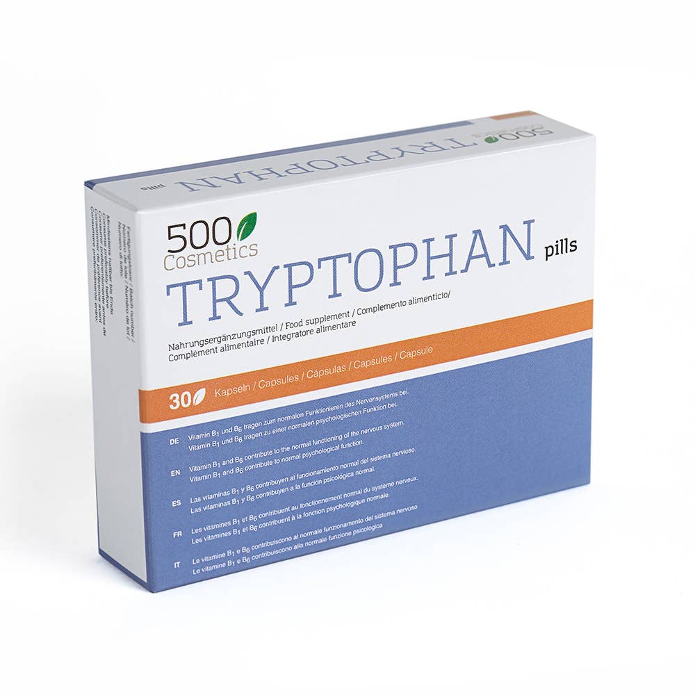 500Cosmetics Tryptophan · zur Entspannung & Kontrolle von Angstzuständen – Bild 5