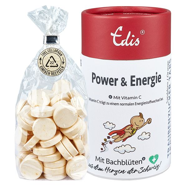 Edi Edis® Power & Energie Bachblüten Traubenzucker