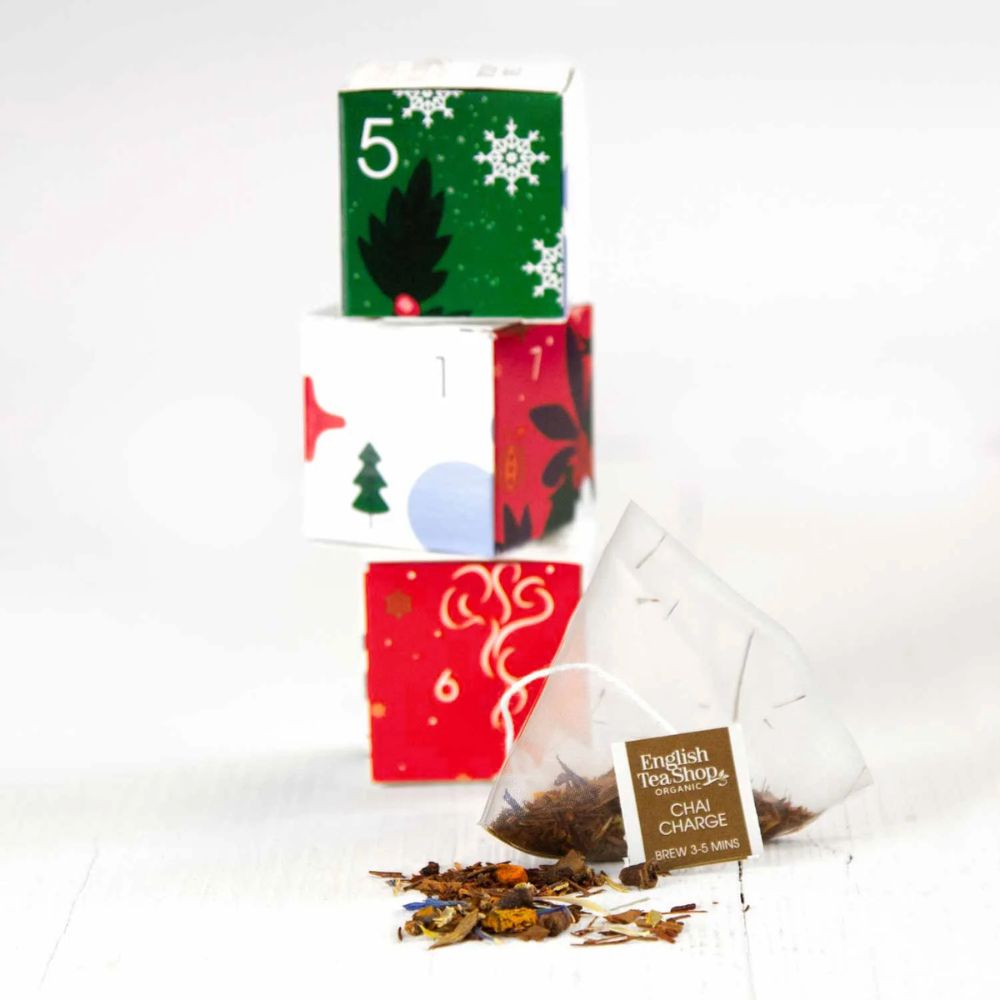 English Tea Shop Adventskalender "Red Christmas" · 25 BIO Teepyramiden – Bild 4