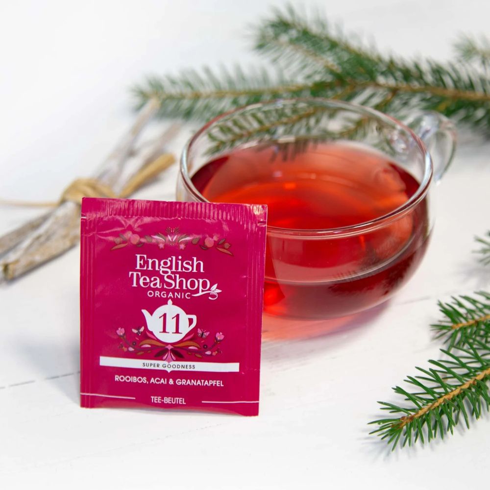 English Tea Shop | Adventskalender "Weihnachtsmarkt" - Weiß - 24 einzeln verpackte BIO-Tees