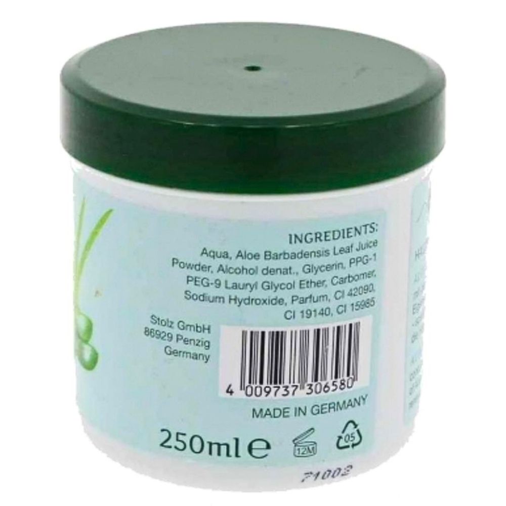 Vom Pullach Hof Aloe Vera Gel Feuchtigkeitsspendendes Hautpflegegel mit Aloe Barbadensis · 250ml – Bild 4