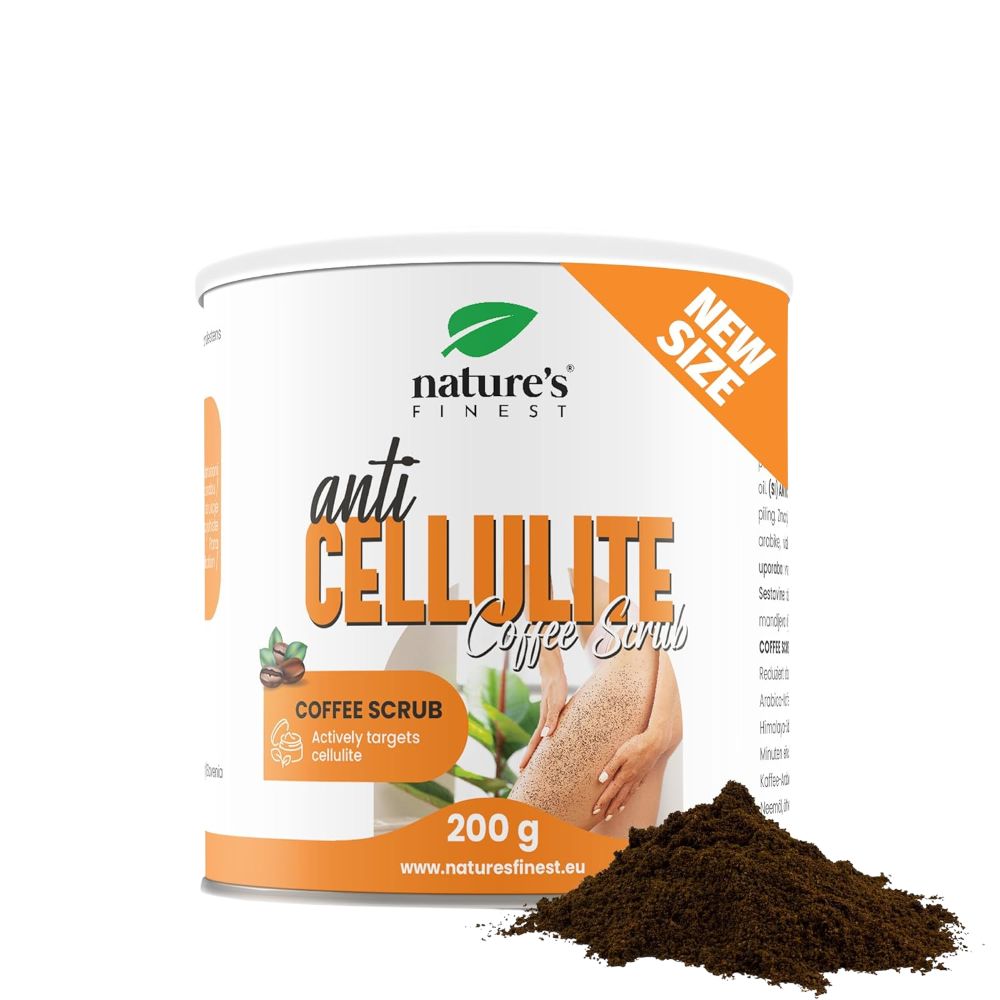Nature's Finest Anti Cellulite Coffee Scrub · Kaffee-Peeling