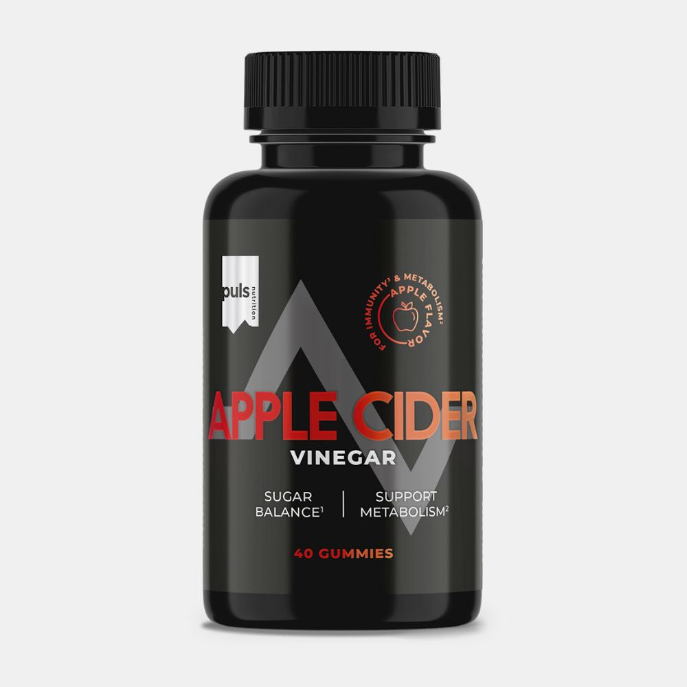 Puls Nutrition Apfelessig für Stoffwechselunterstützung · 40 Gummibärchen