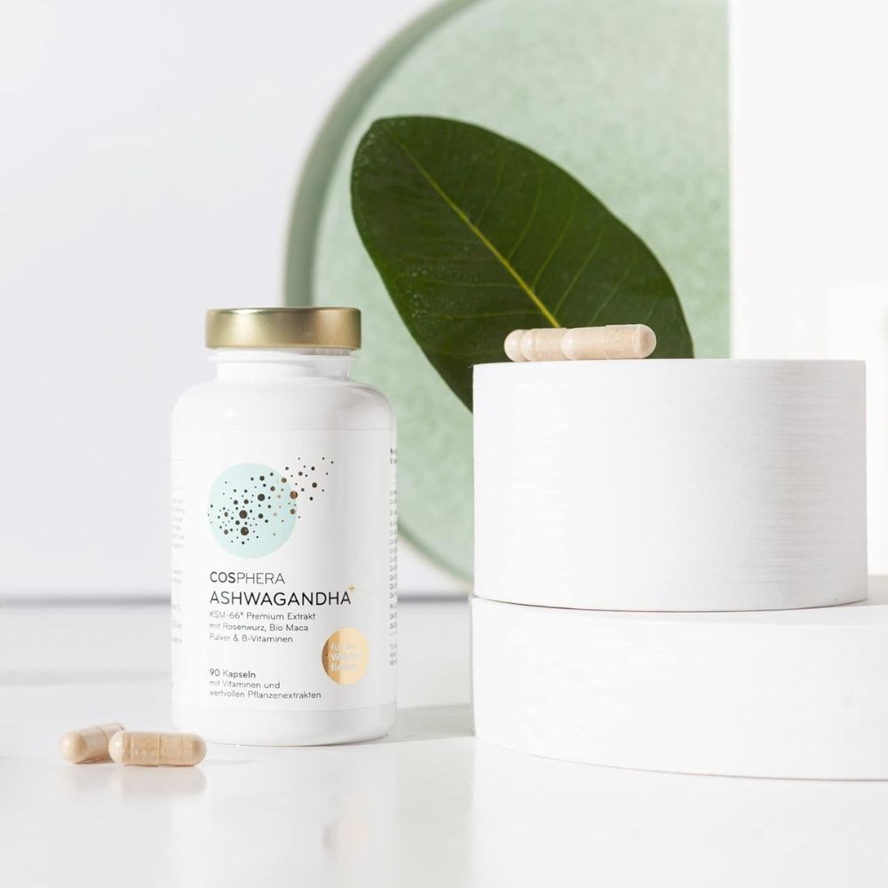 Cosphera Ashwagandha+ Kapseln · 90 Kapseln – Bild 4