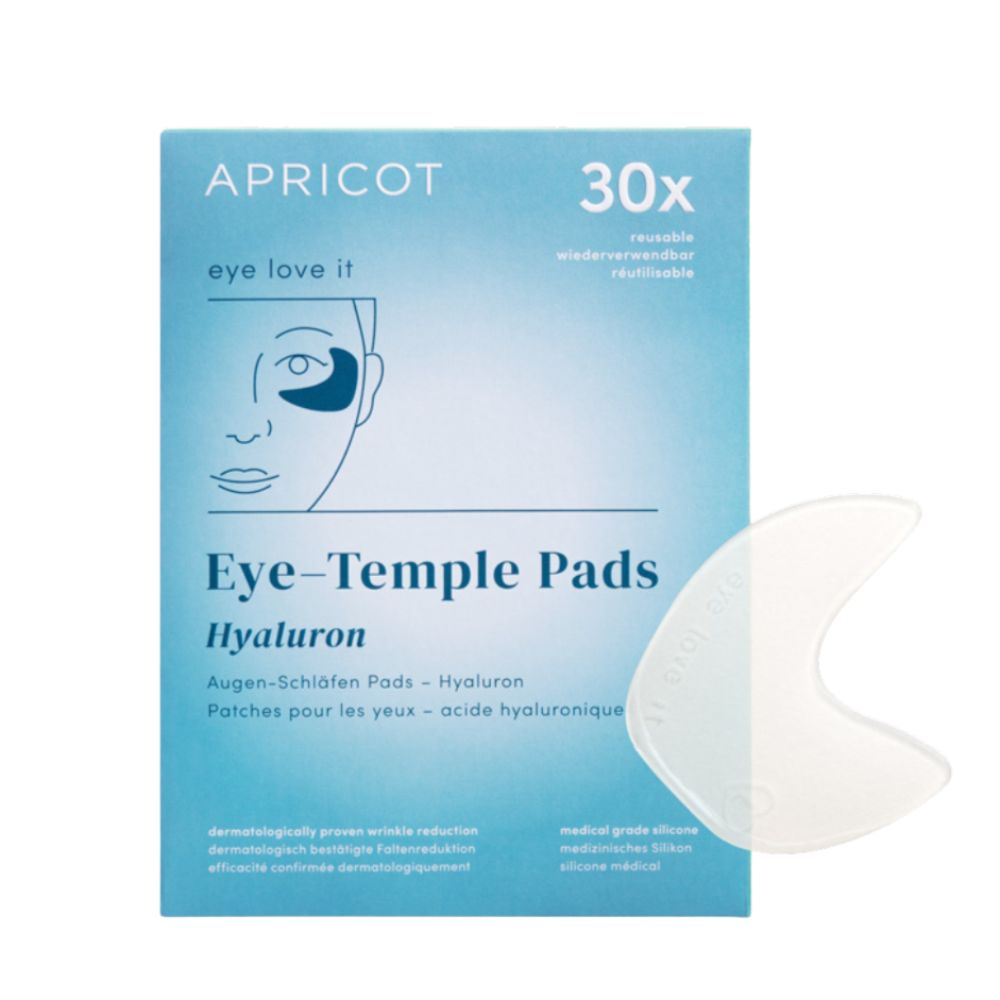APRICOT Augen-Schläfen Pads mit Hyaluron · 30 Behandlungen