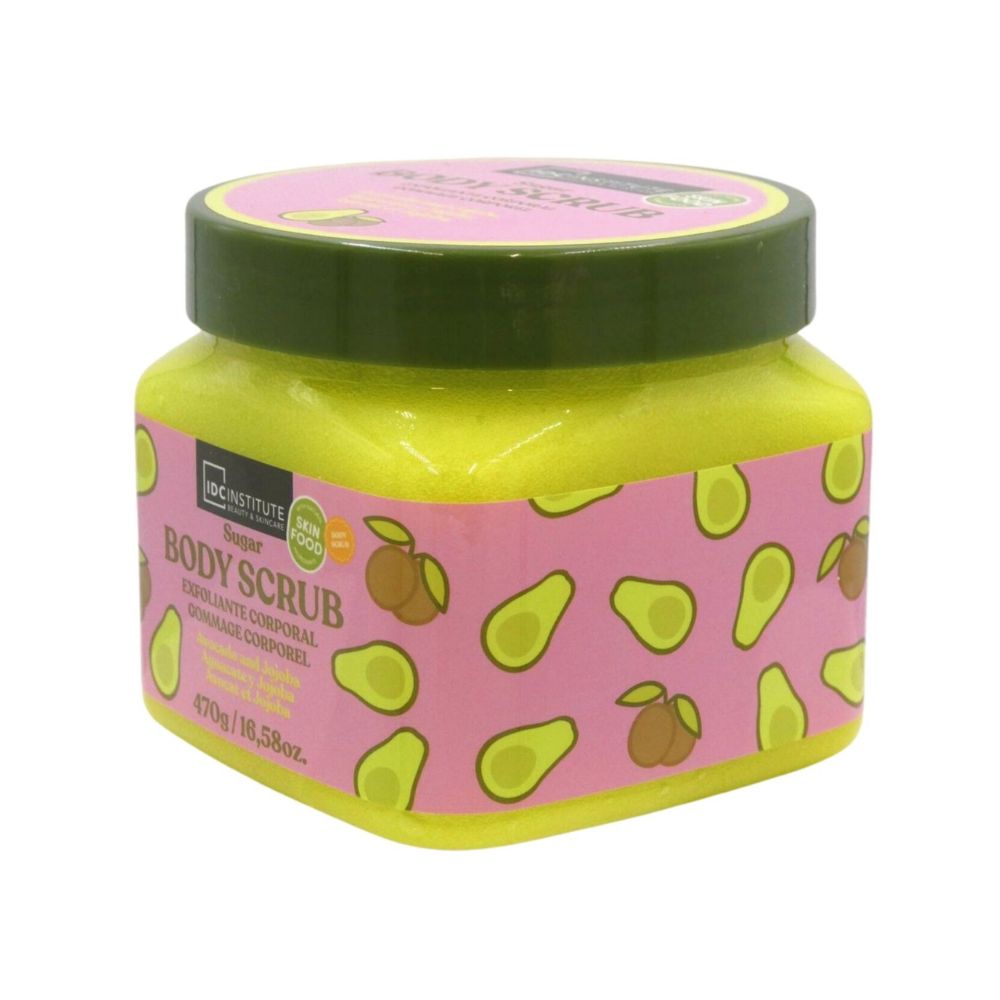 IDC Institute Avocado- und Jojobaöl-Zucker-Körperpeeling · 470g – Bild 2