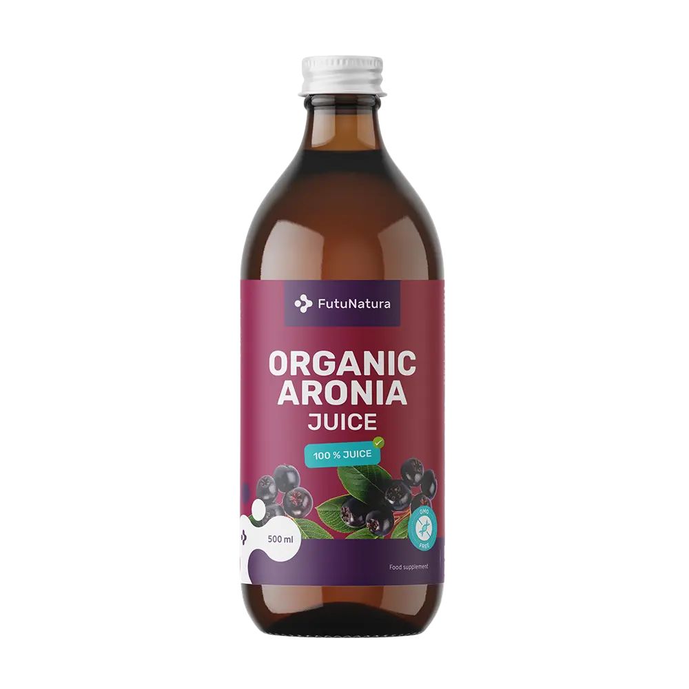 FutuNatura BIO Aroniasaft · 100 % Direktsaft · 500 ml