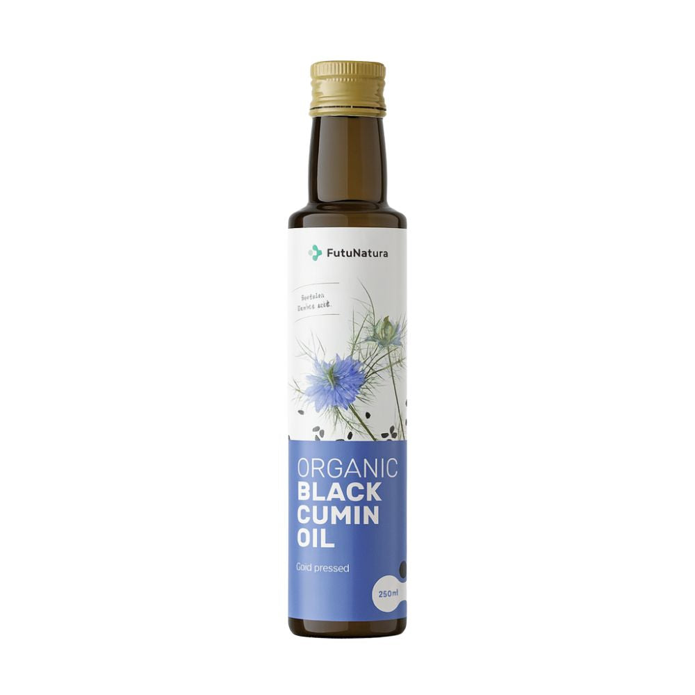 FutuNatura BIO Schwarzkümmelöl für Allergien und Atemwege · 250ml