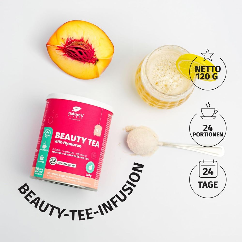 Nature's Finest Beauty Tea mit Hyaluronsäure – Bild 5