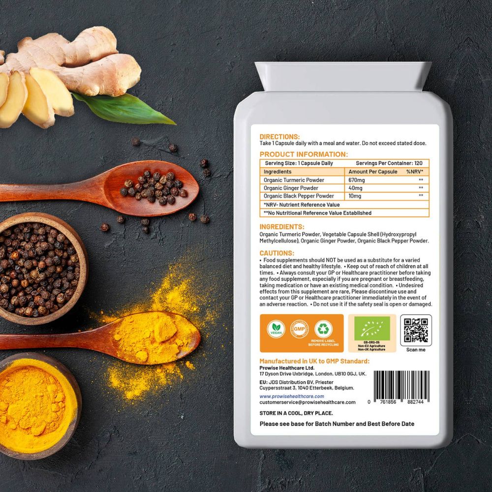 Prowise Healthcare Bio-Kurkuma-Curcumin 720 mg · 120 Kapseln – Bild 4