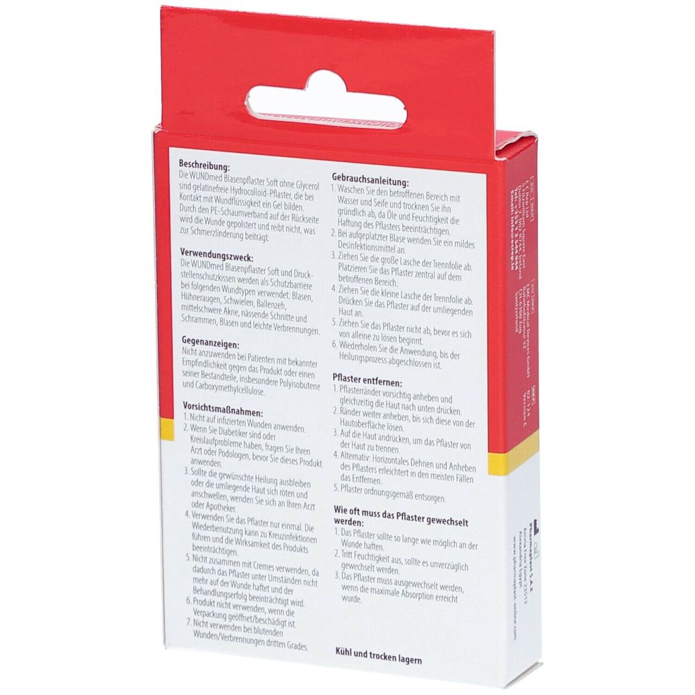 WUNDmed Blasenpflaster SOFT & Druckstellenkissen – Bild 3