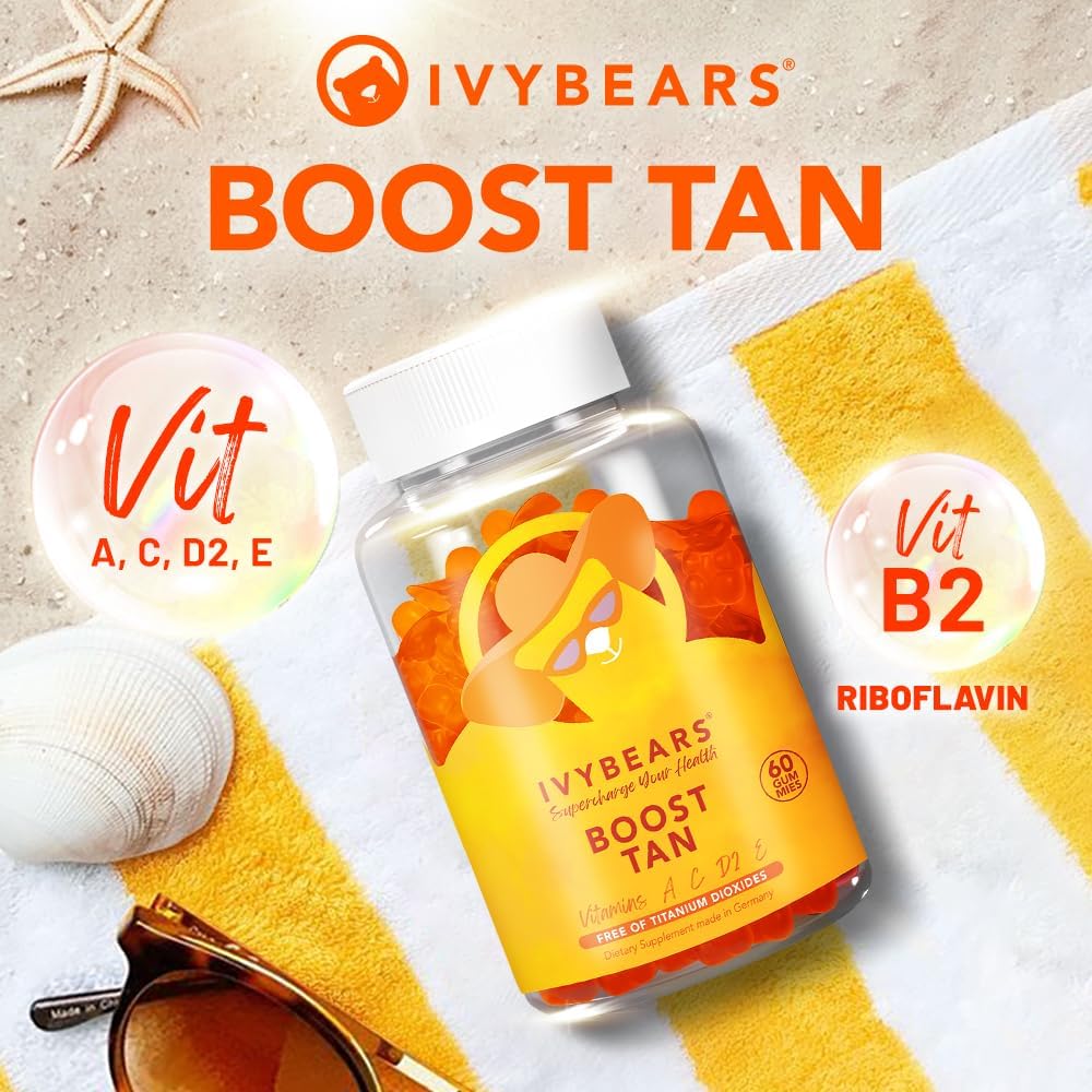 IvyBears Boost Tan · Gummibärchen für eine natürliche Sommerbräune – Bild 6