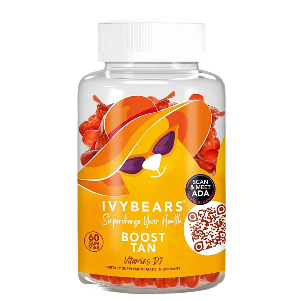 IvyBears | Boost Tan - Gummibärchen für eine natürliche Sommerbräune