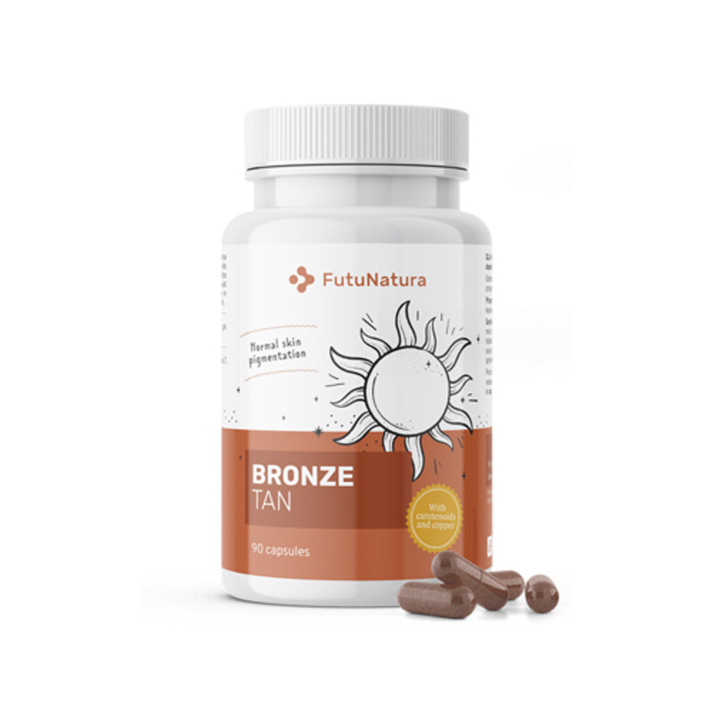 FutuNatura Bronze Tan · Bräunungskapseln · 90 Kapseln