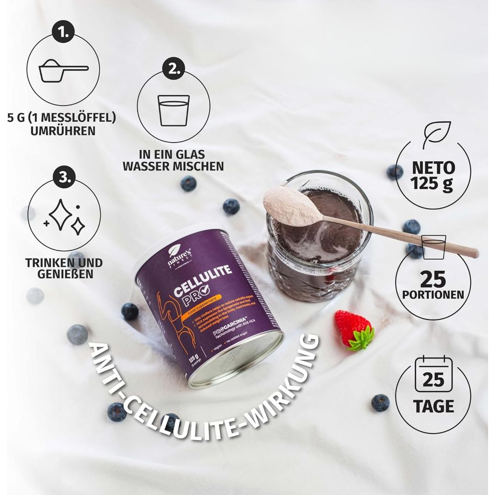 Nature's Finest Double Cellulite Attack · Netto 325 g für 30 tage – Bild 3