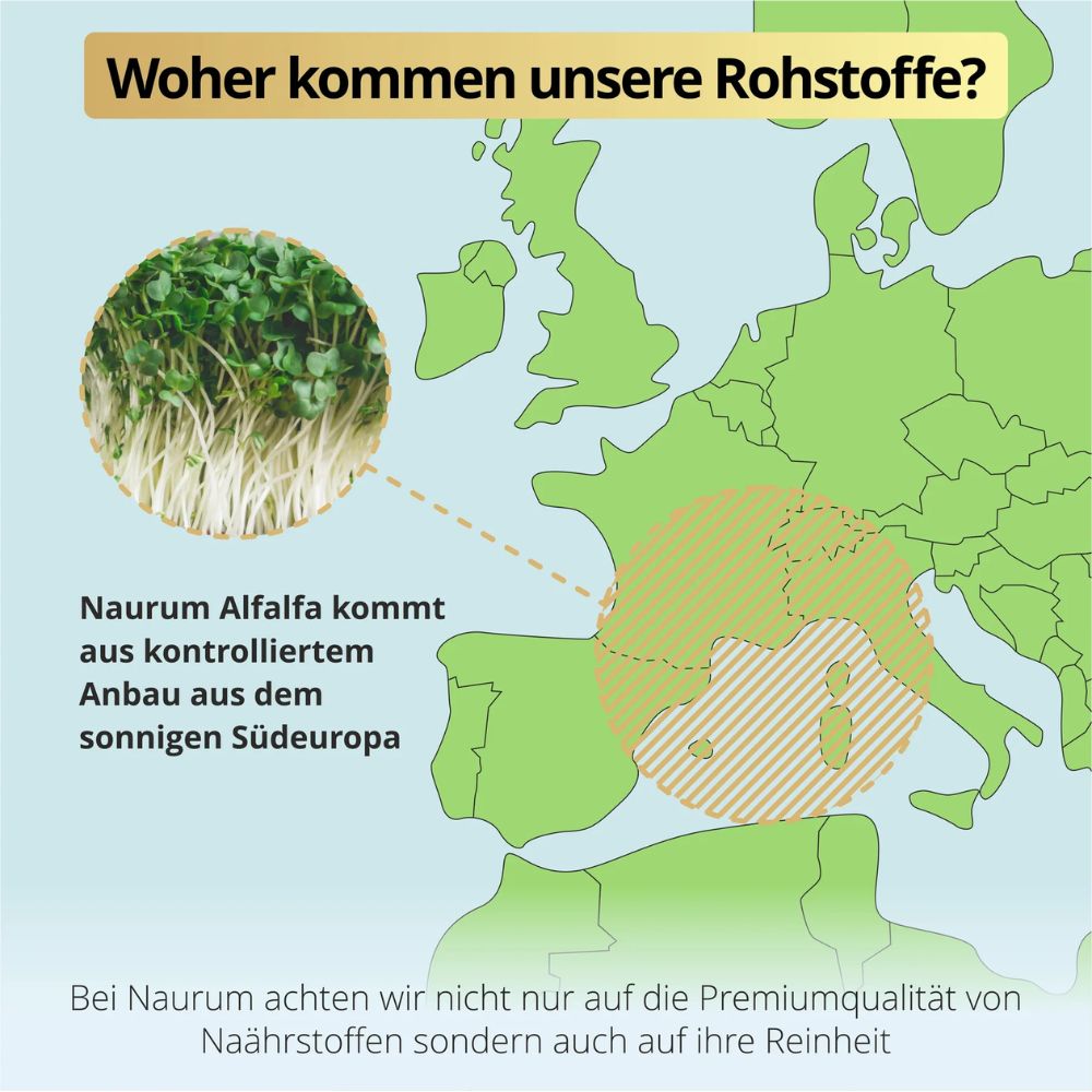 Naurum Chlorophyll Liquid Tropfen · Natürliches Chlorophyll aus Alfalfa · 50 ml – Bild 4