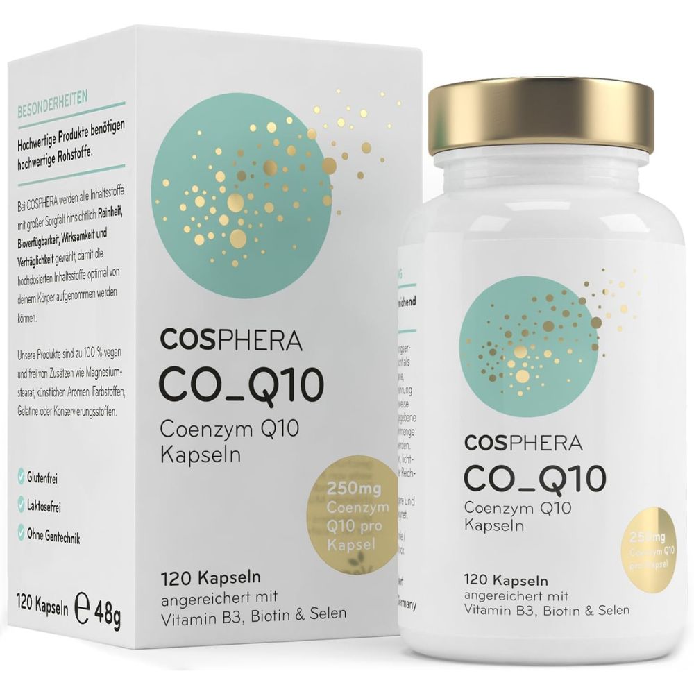 Cosphera Coenzym Q10 Kapseln · 120 Stück