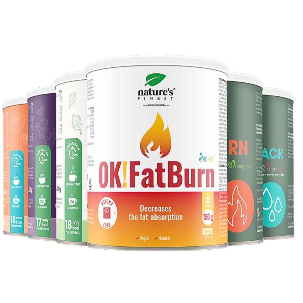 Nature's Finest Complete Slimming 6 in 1 Paket · Netto 760 g für 137 tage