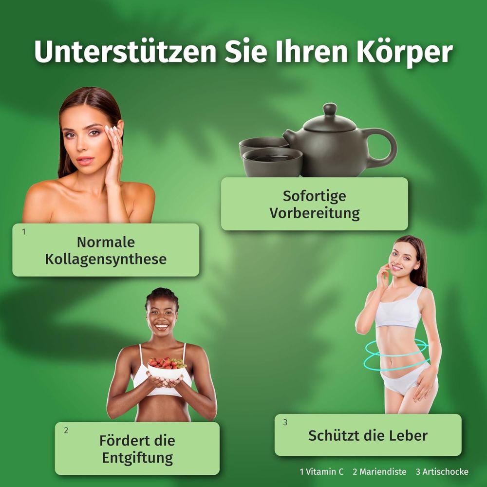 Nature's Finest Day Detox-Tee zur Entgiftung & Gewichtsregulation · 120g – Bild 4