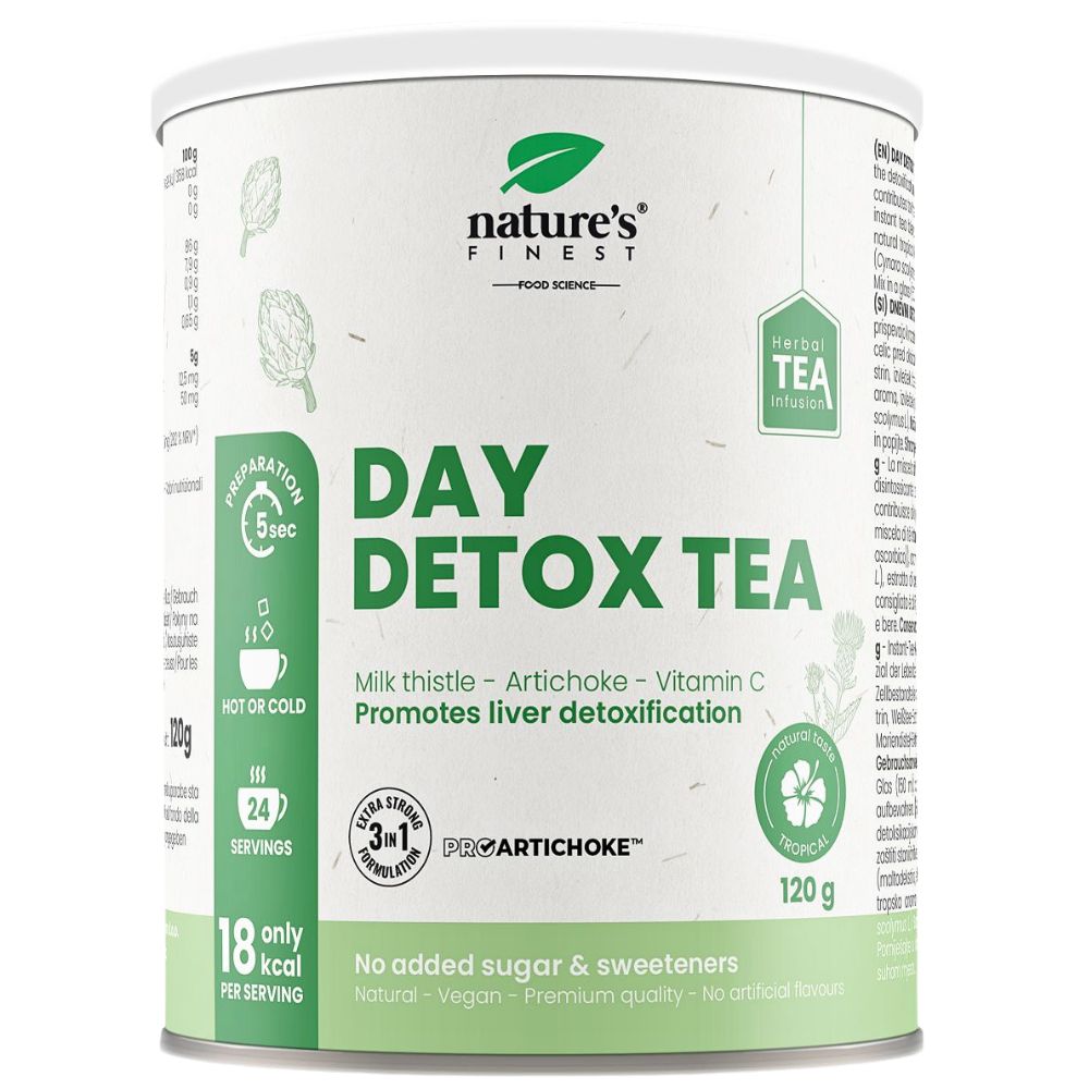 Nature's Finest Day Detox-Tee zur Entgiftung & Gewichtsregulation · 120g