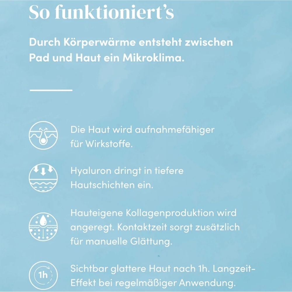 APRICOT | Dekolleté Pflege-Set – Hyaluron Silikonpad + Silikonpad-Reiniger