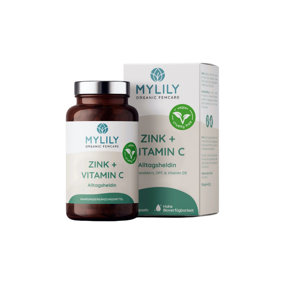 MYLILY Zink + Vitamin C · Alltagsheldin für das Immunsystem