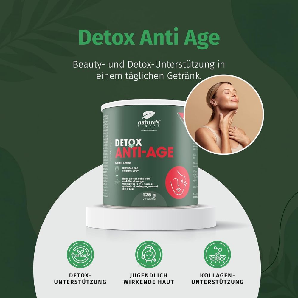 Nature's Finest Detox Anti-Age · 2-in-1-Schönheits-Entgiftungsformel – Bild 3