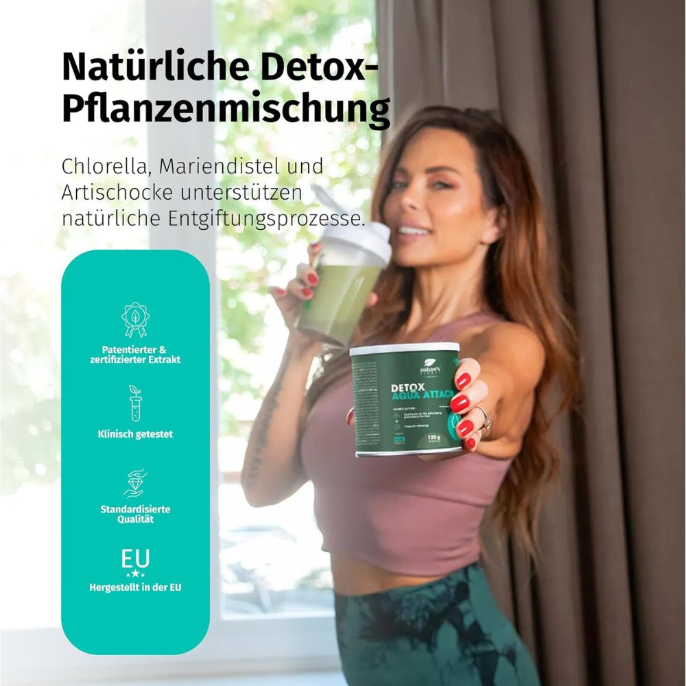 Nature's Finest Detox Aqua Attack für Entwässerung und Abnehmen – Bild 3
