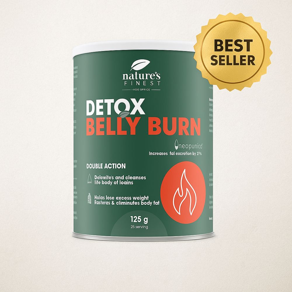 Nature's Finest Detox Belly Burn zum Entgiftung, Abnehmen und Fettverbrennen