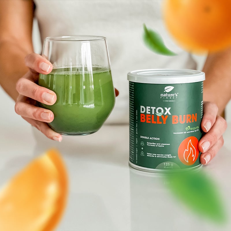 Nature's Finest I Detox Belly Burn zum Entgiftung, Abnehmen und Fettverbrennen