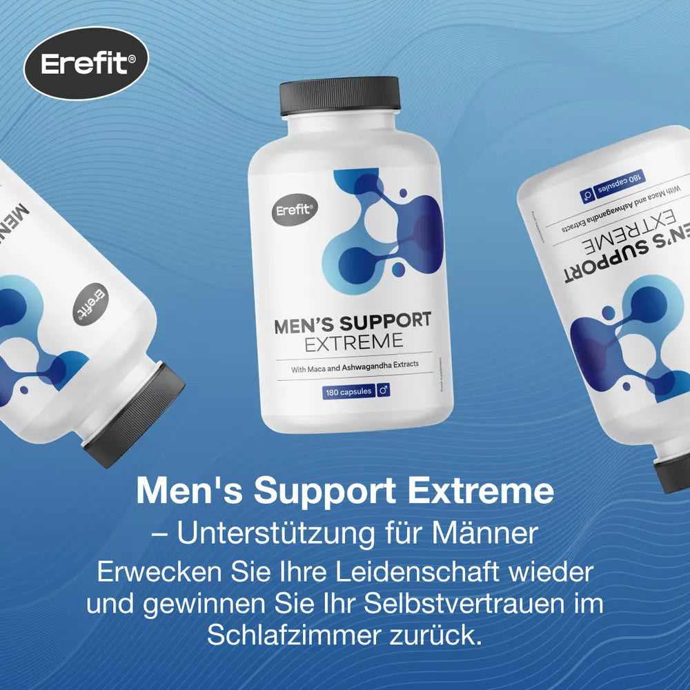 Erefit Men's Support Extreme · Alternative zu Viagra und Kamagra · 180 Kapseln – Bild 6
