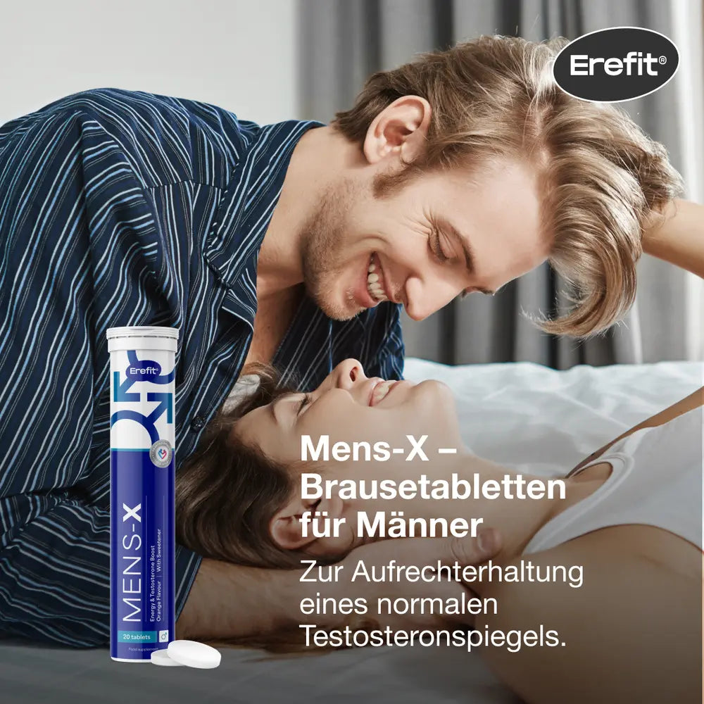 Erefit Mens-X für Männer · Alternative zu Viagra und Kamagra · 20 Brausetabletten – Bild 2