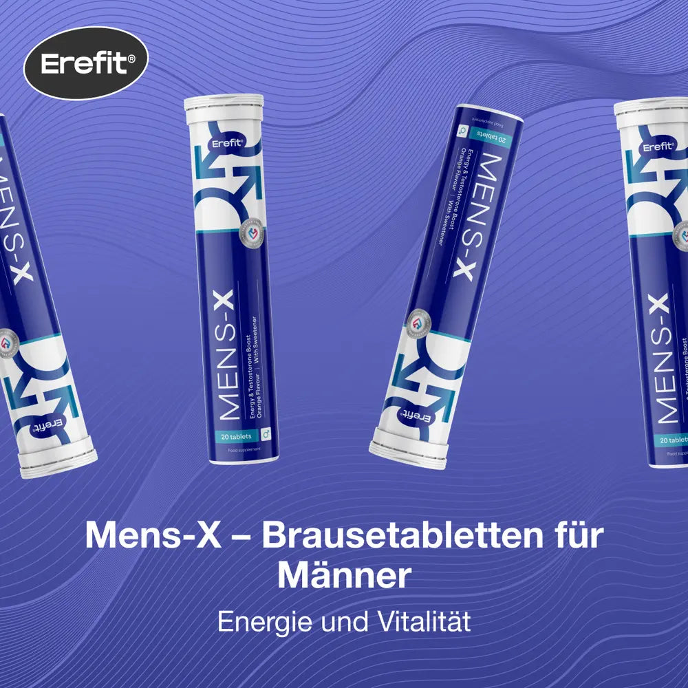 Erefit Mens-X für Männer · Alternative zu Viagra und Kamagra · 20 Brausetabletten – Bild 3