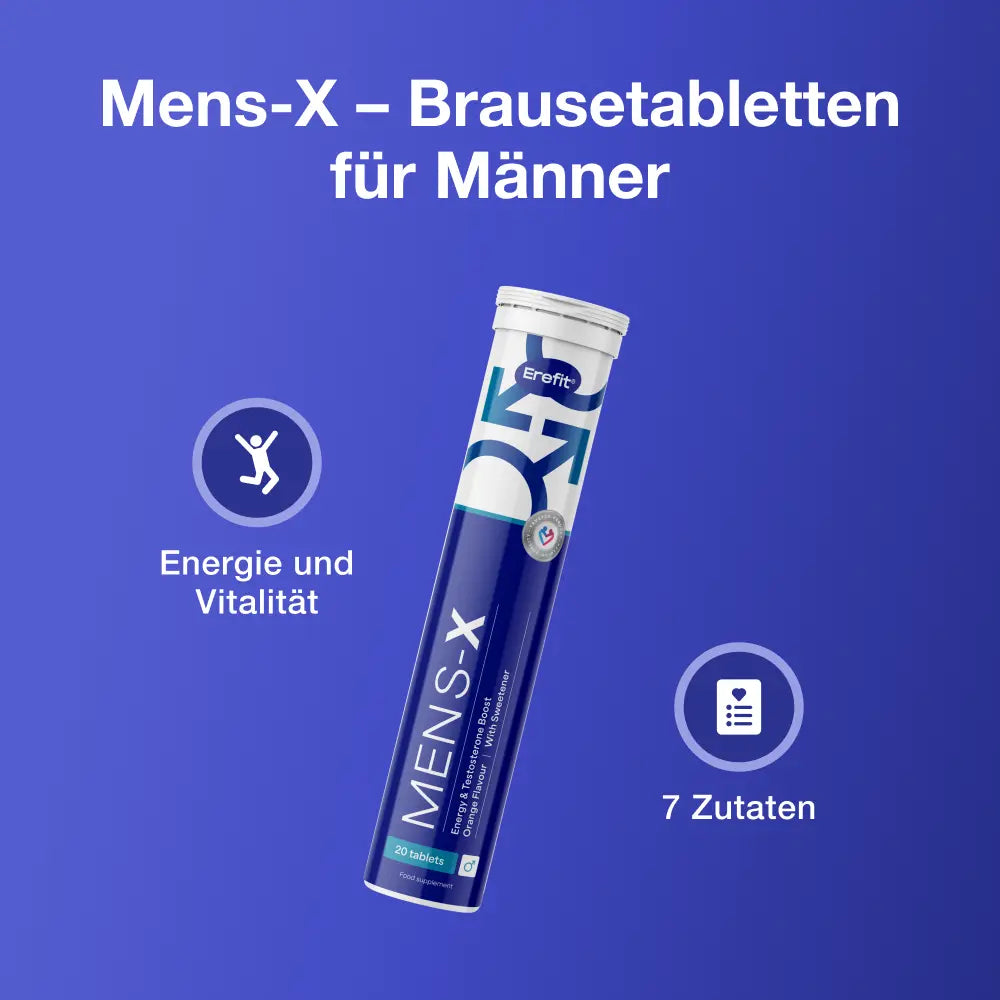 Erefit Mens-X für Männer · Alternative zu Viagra und Kamagra · 20 Brausetabletten – Bild 6