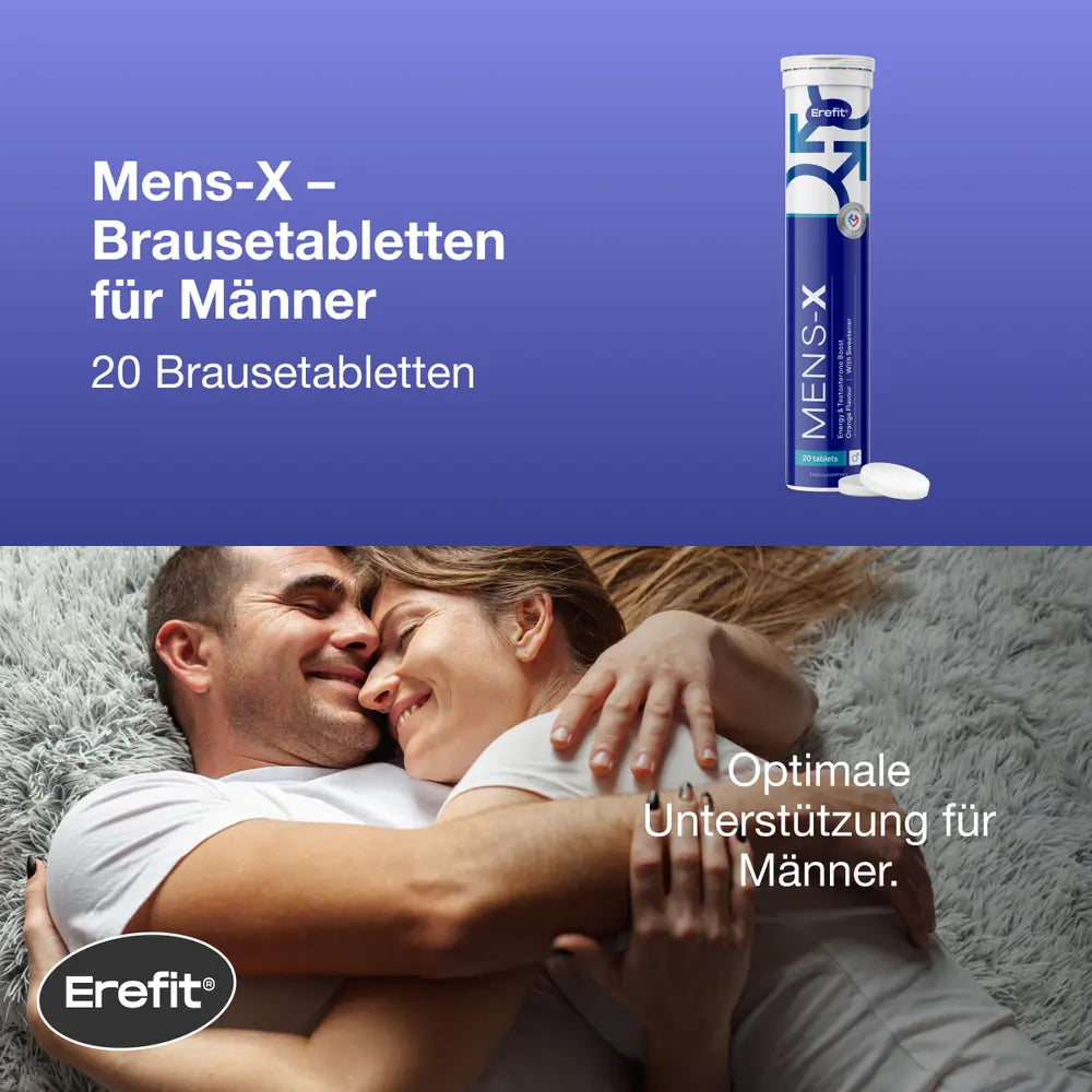 Erefit Mens-X für Männer · Alternative zu Viagra und Kamagra · 20 Brausetabletten – Bild 4