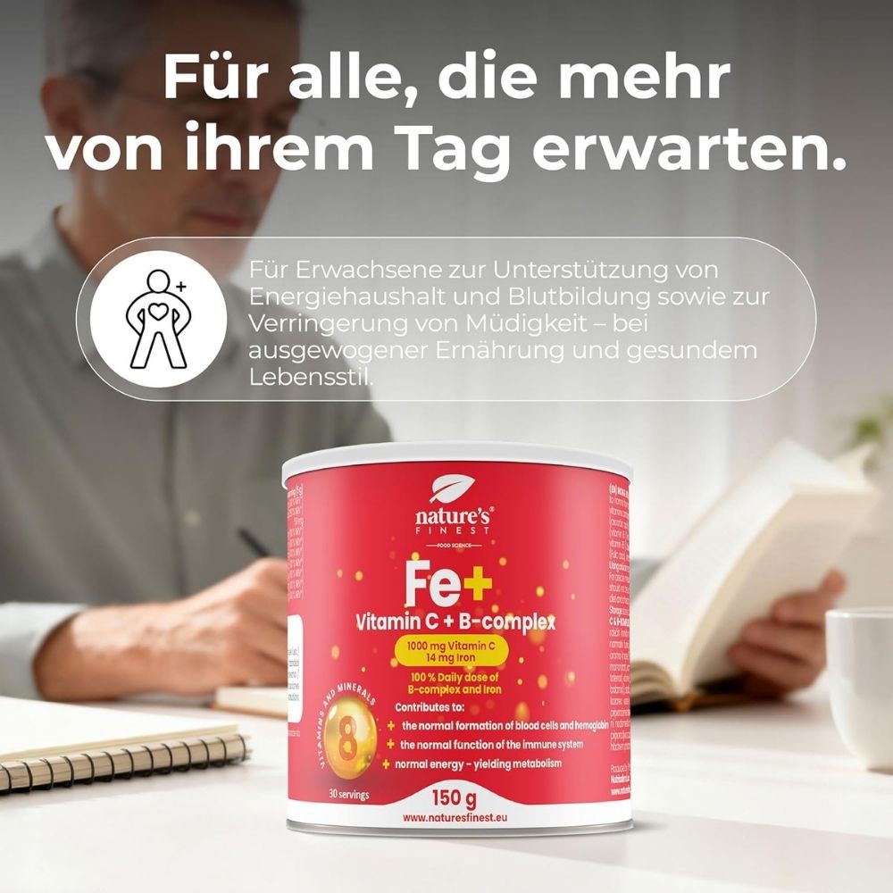 Nature's Finest I Eisen + Vitamin C + B-Komplex