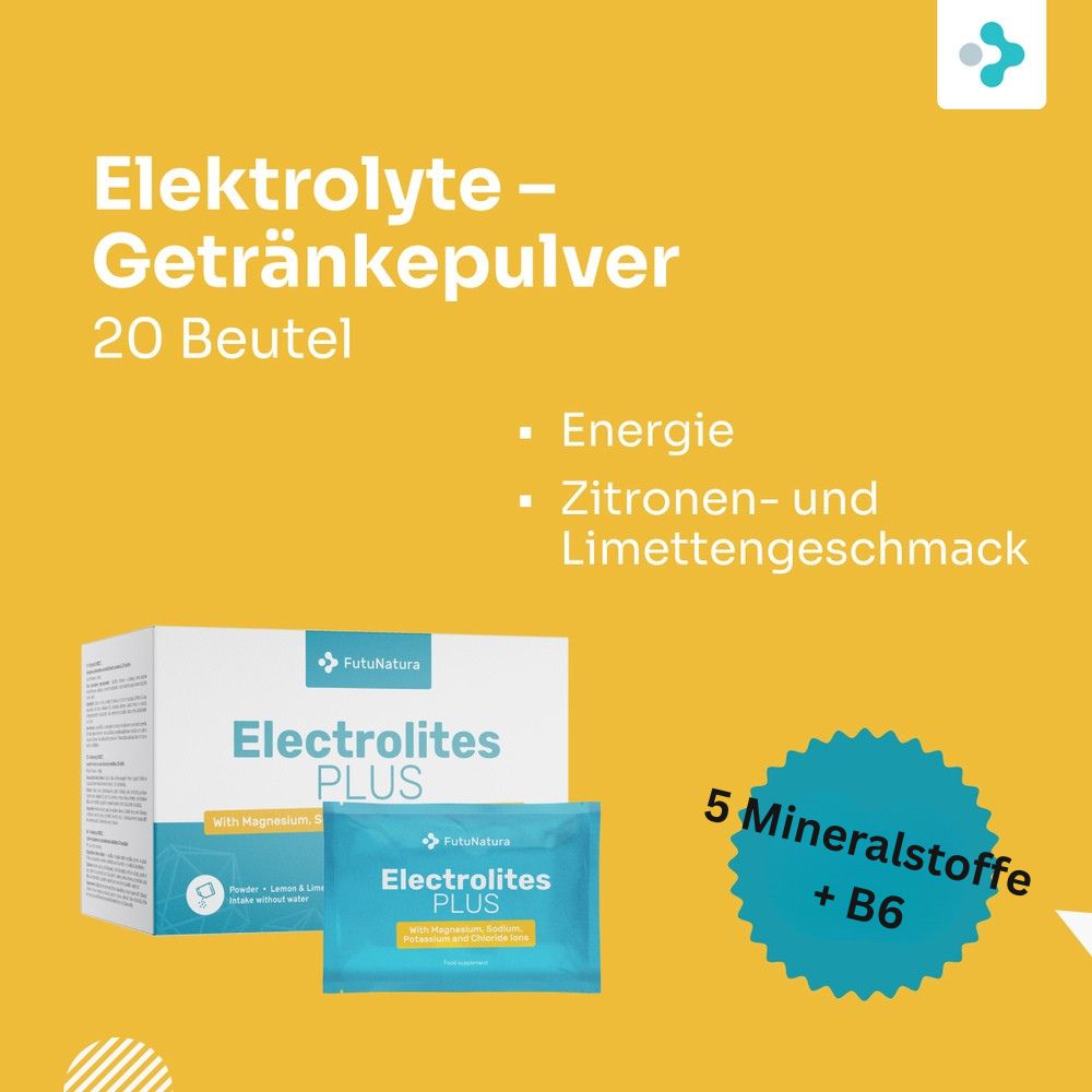FutuNatura Elektrolyte Plus für Unterstützung der Hydratation · 20 Beutel – Bild 3