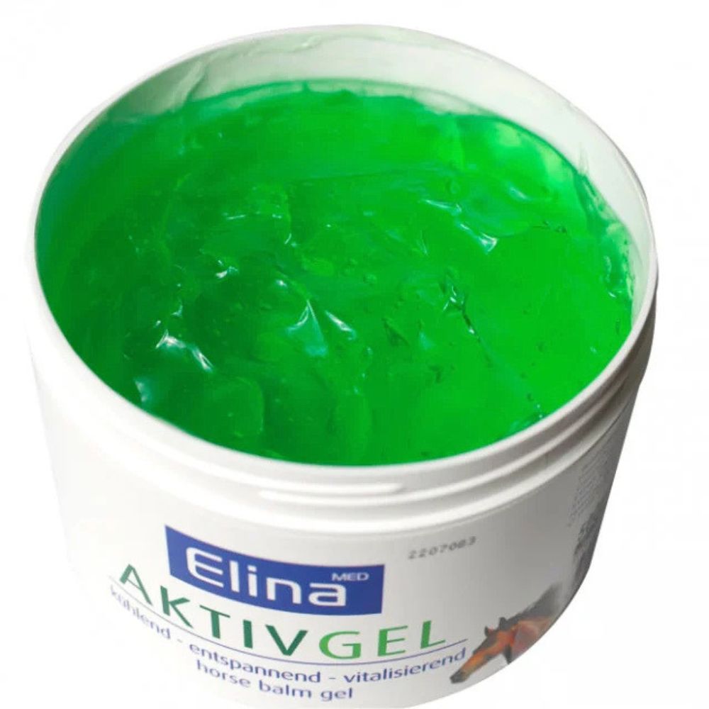 Elina Med Elina Pferdebalsam Kühlend Activ Gel für Muskeln und Gelenke · 500 ml – Bild 3
