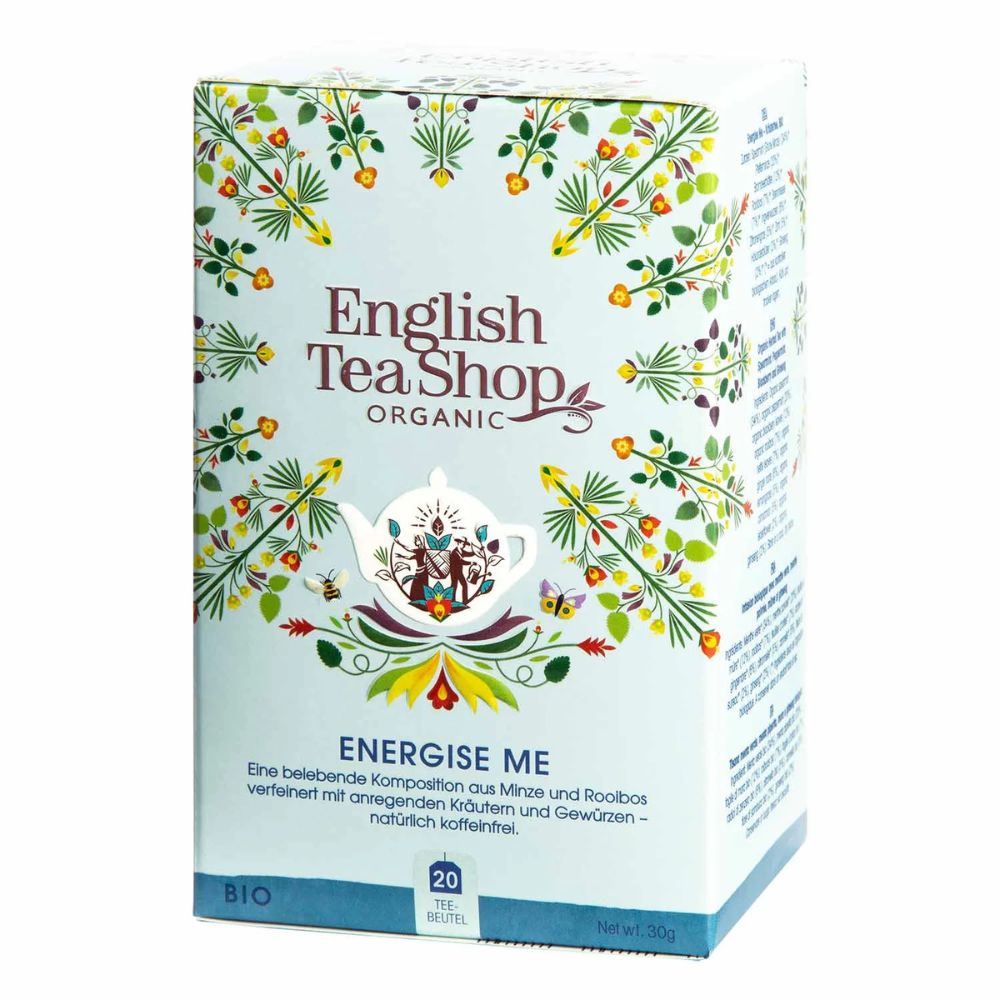 English Tea Shop Energise Me BIO Wellness-Tee · 20 Teebeutel