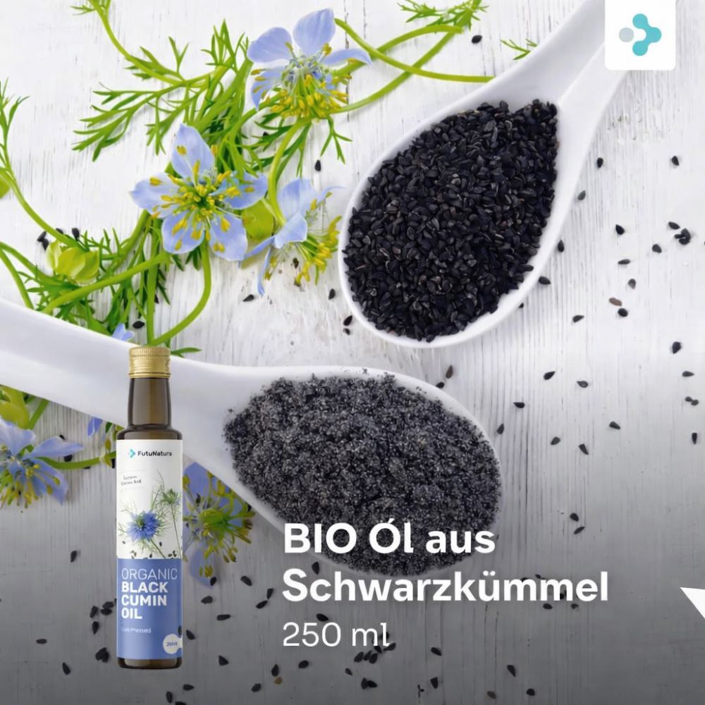 FutuNatura BIO Schwarzkümmelöl für Allergien und Atemwege · 250ml – Bild 4