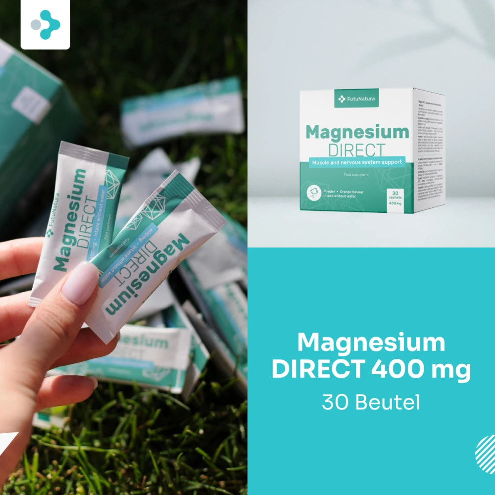 FutuNatura Magnesium DIRECT 400 mg · 30 Beutel – Bild 4