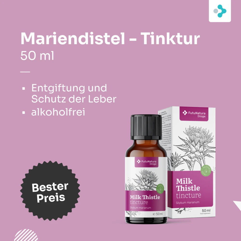 FutuNatura | Mariendistel – Tinktur - 50 ml