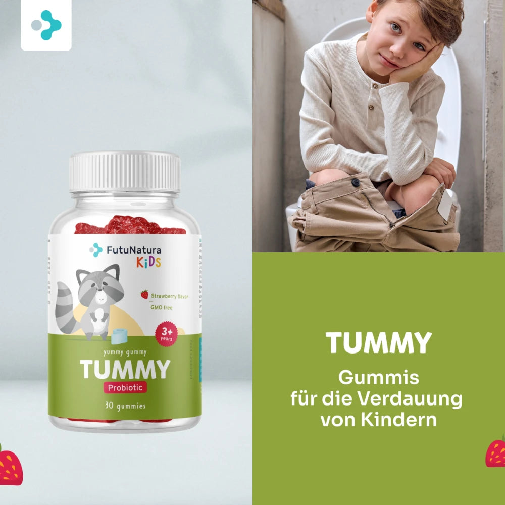 FutuNatura TUMMY · Kindergummies für eine bessere Verdauung · 30 Stück – Bild 4