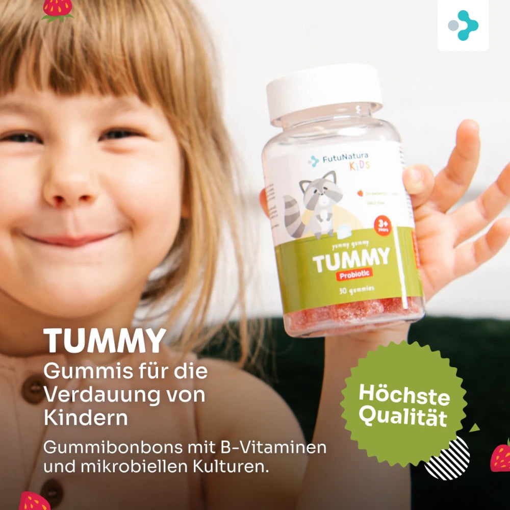 FutuNatura TUMMY · Kindergummies für eine bessere Verdauung · 30 Stück – Bild 5