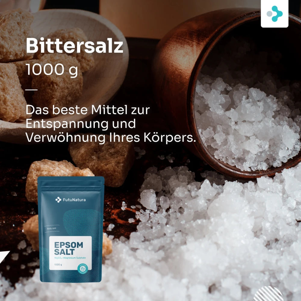 FutuNatura Epsom Salt · Bittersalz · 1000 g – Bild 2