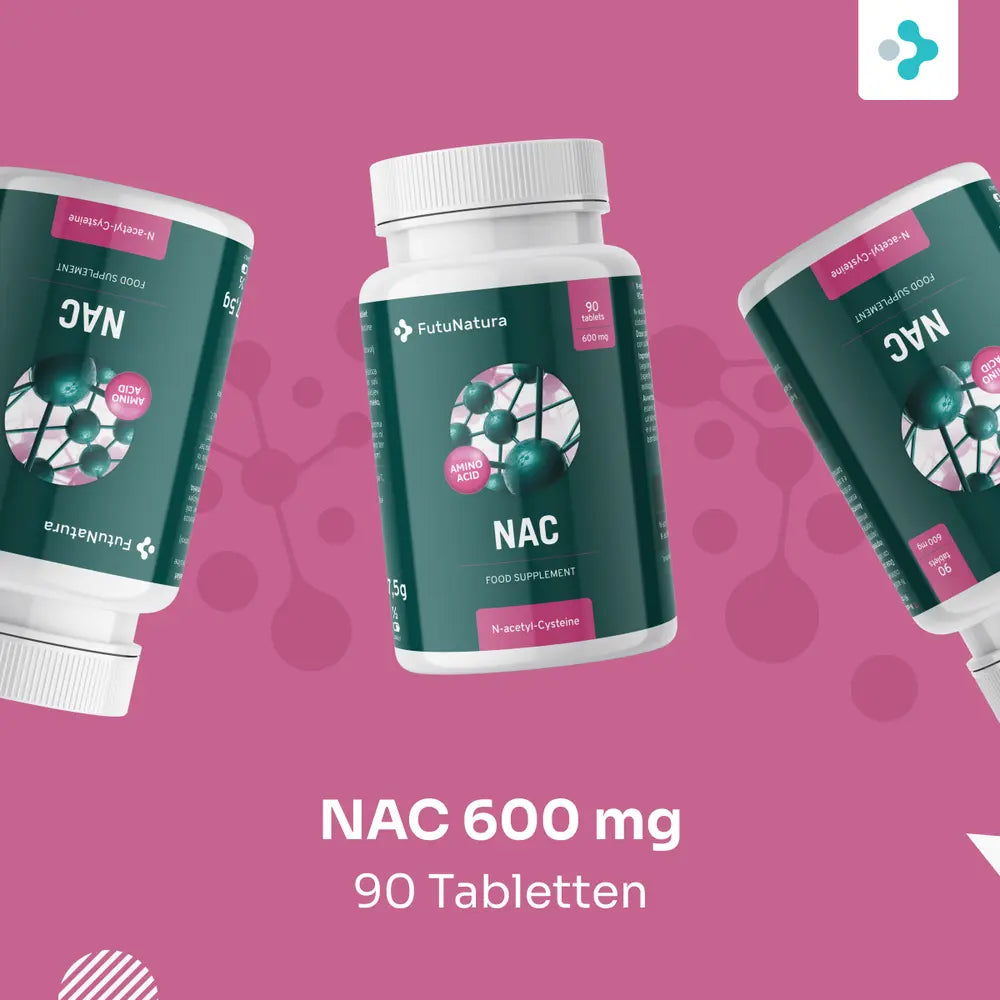 FutuNatura NAC / N-Acetylcystein 600 mg · 90 Tabletten – Bild 3
