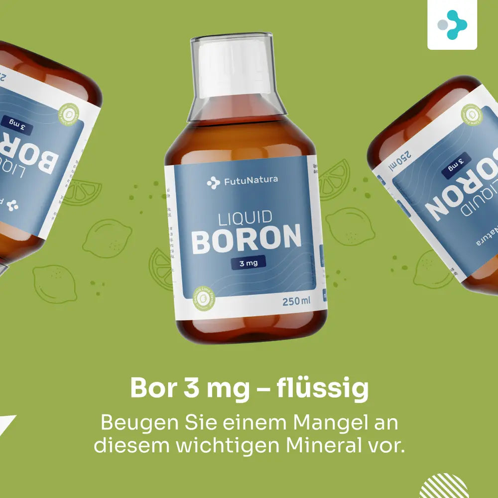 FutuNatura Bor 3 mg · Unterstützung für den Körper · flüssig · 250 ml – Bild 5