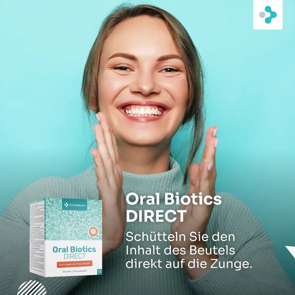 FutuNatura Oral Biotics DIRECT · Verdauung und Mundhygiene · 20 Beutel – Bild 2