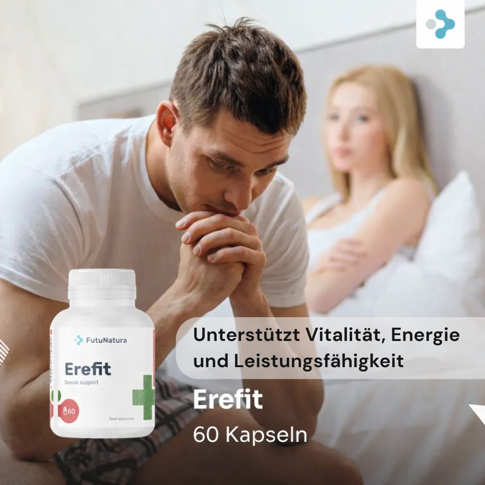 FutuNatura Erefit Sexual Support für Libido und Erektion · 60 Kapseln – Bild 2